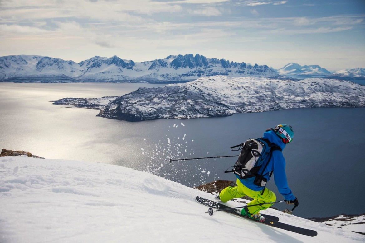 Testing Moonlight Skis in Beautiful Burfjord